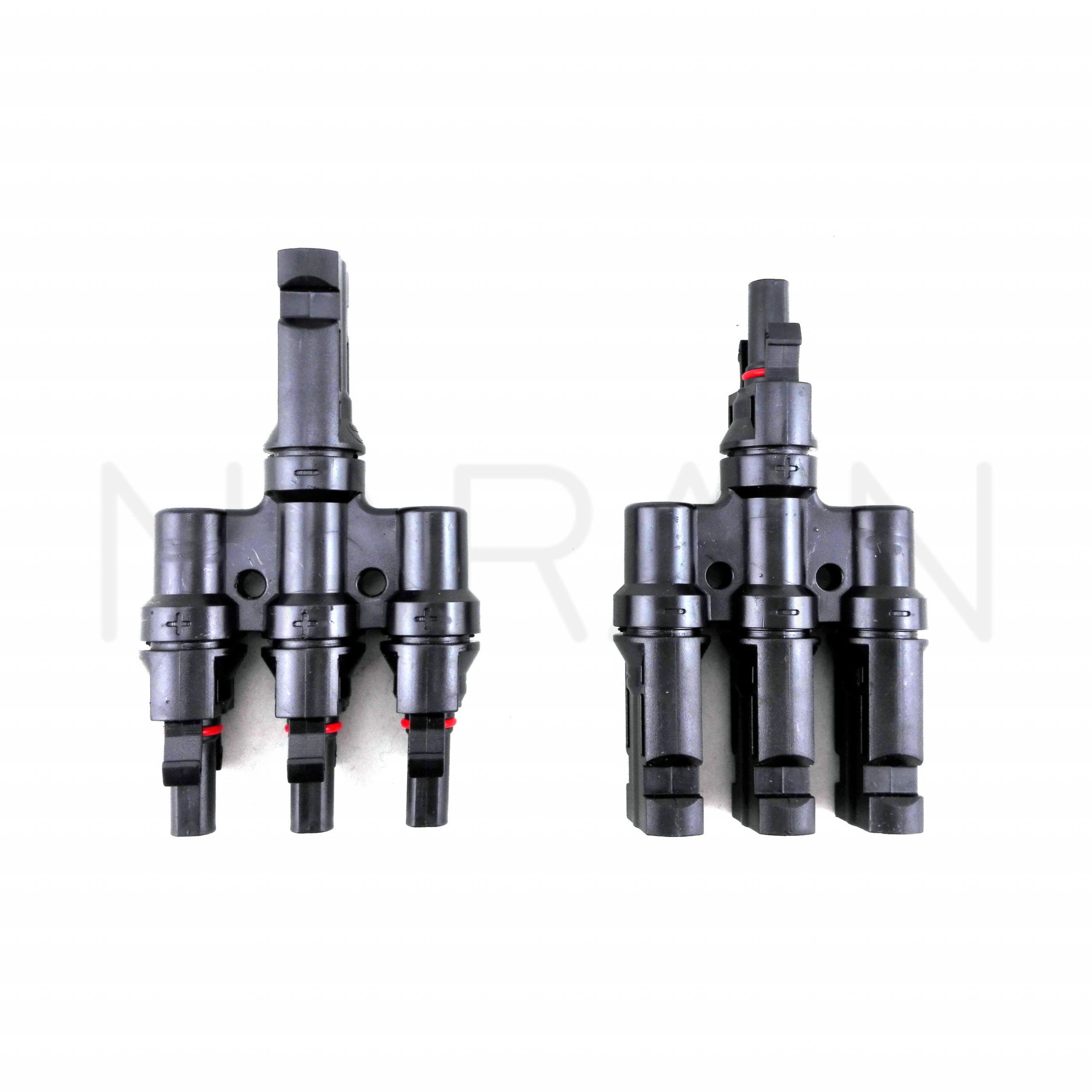 Solar Panel Triple Connector Pair (M/F) – Compatible with MC4 - Image 2