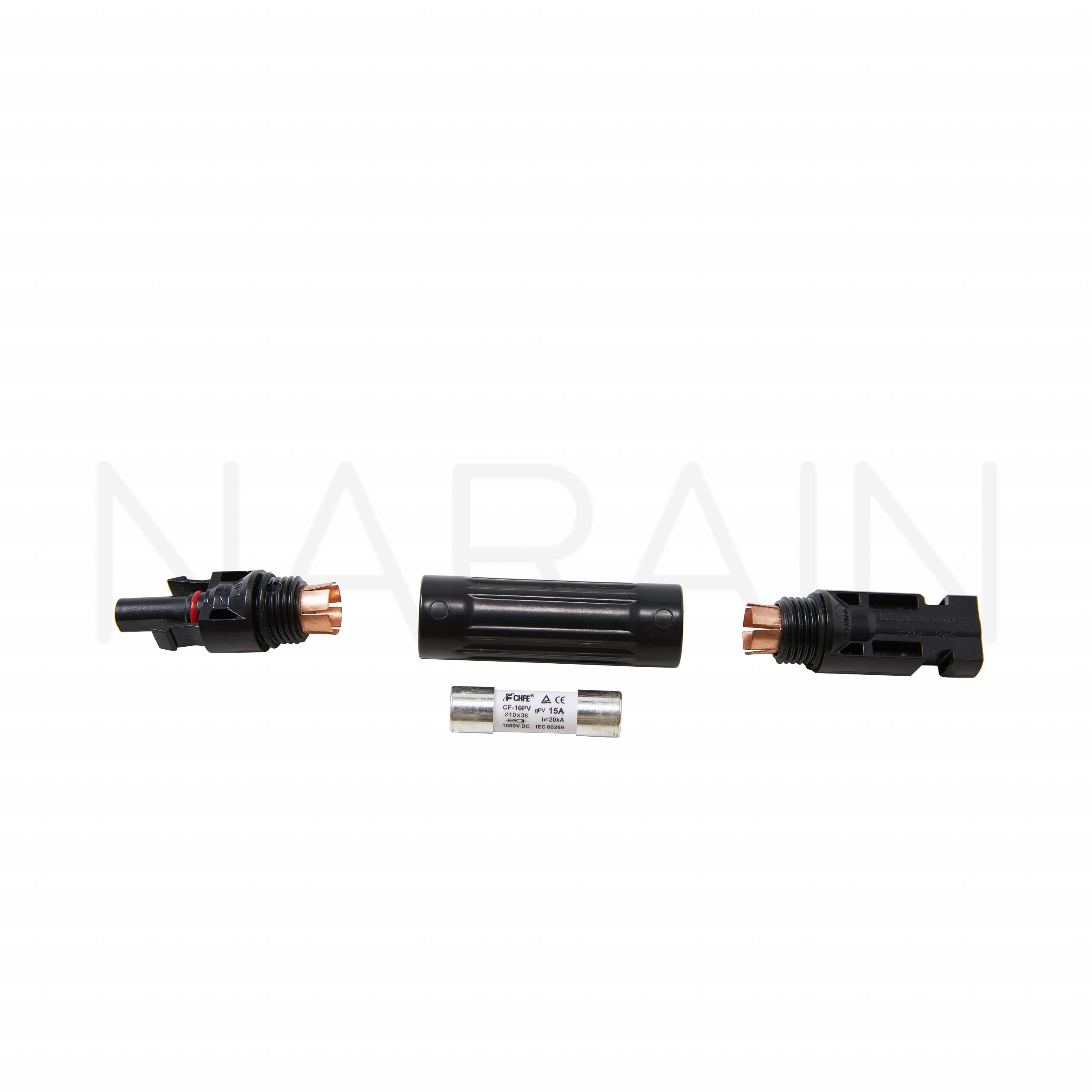 Solar Inline Fuse Connector 10A, 15A or 30A – Includes Fuse & Connector Case – Compatible with MC4 - Image 2