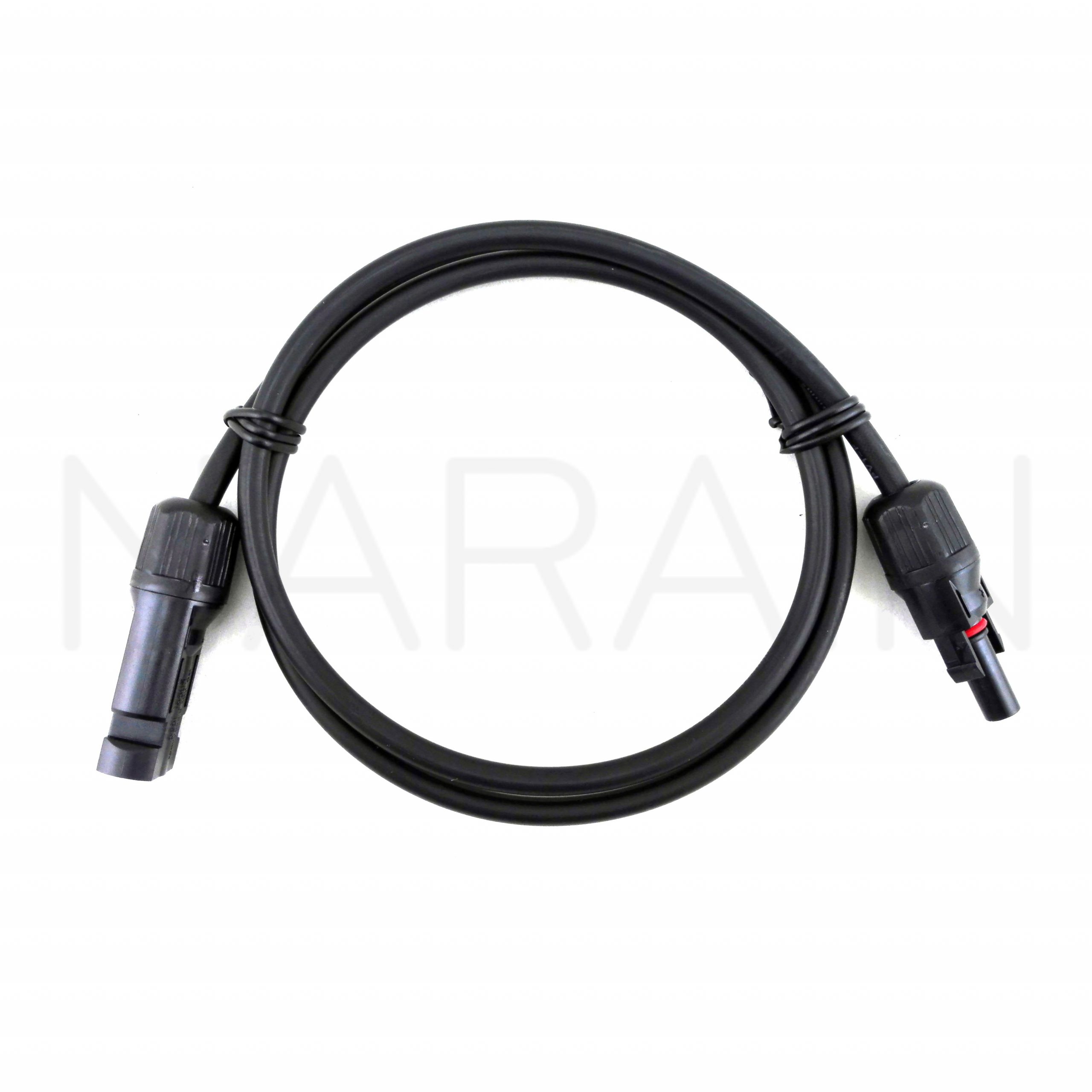 4mm Solar Panel Cable Pre-crimped with Connectors M/F Pair 1-20m – Compatible with MC4
