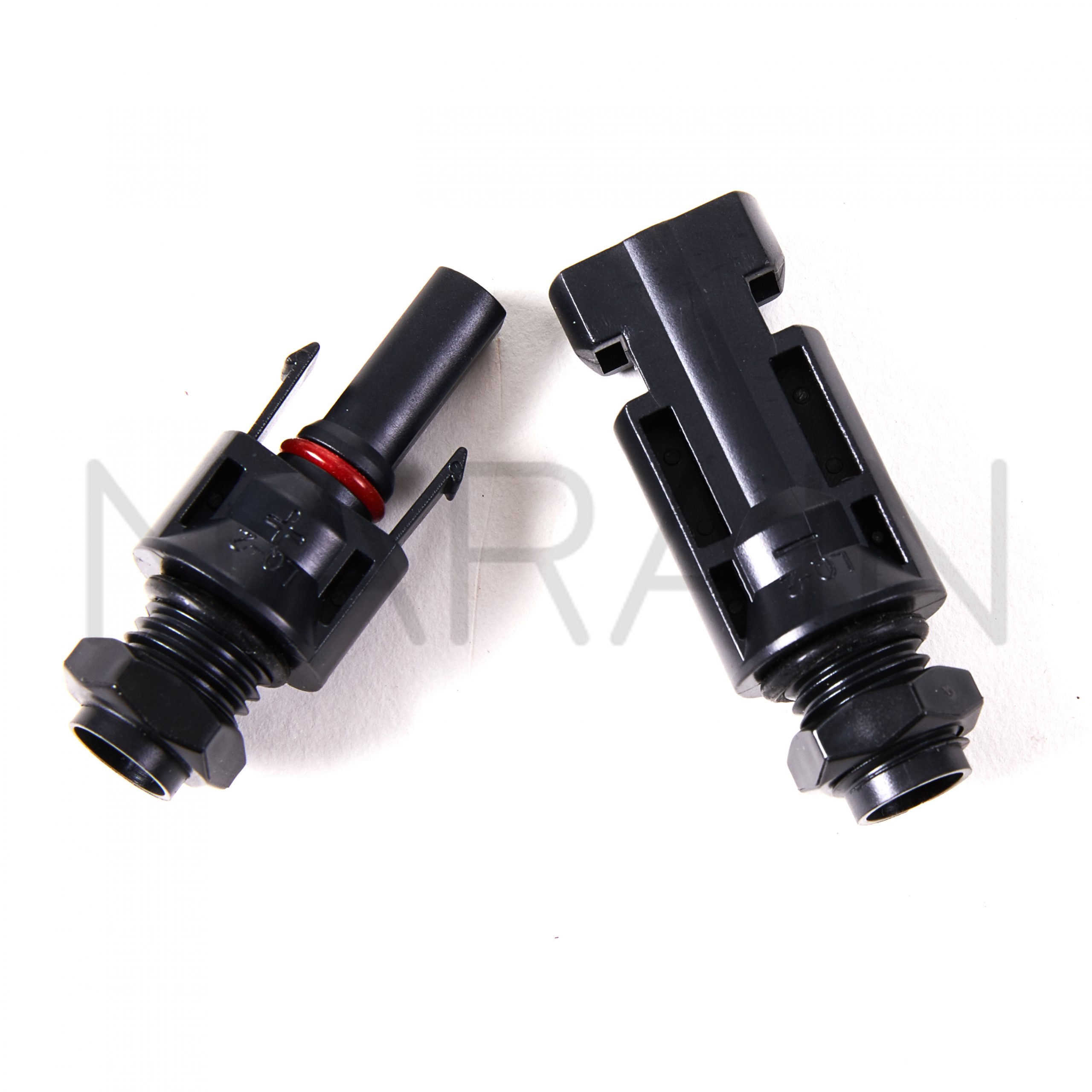 Solar Connector Bulk Heads for Solar Panels Pair (M/F) – Compatible with MC4