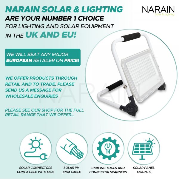 Rechargeable LED Work Lights – Battery Included – 6 Hours Work Time - Image 4