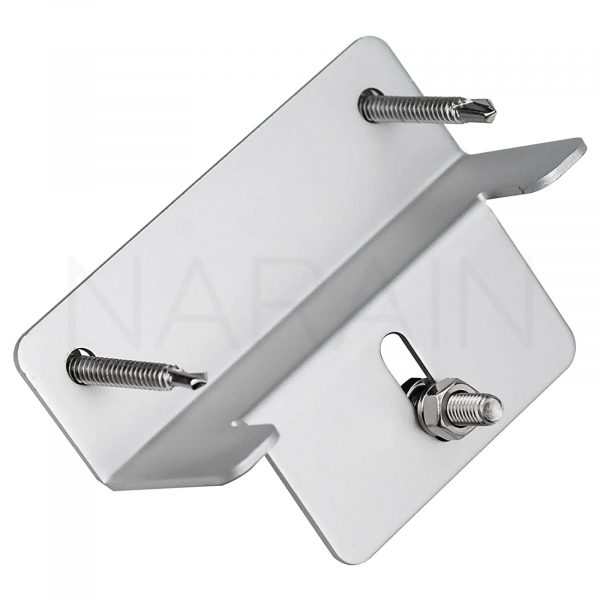 8 Piece Solar Panel Mounting Z Bracket Kit with Bolts, Washers Etc - Image 4