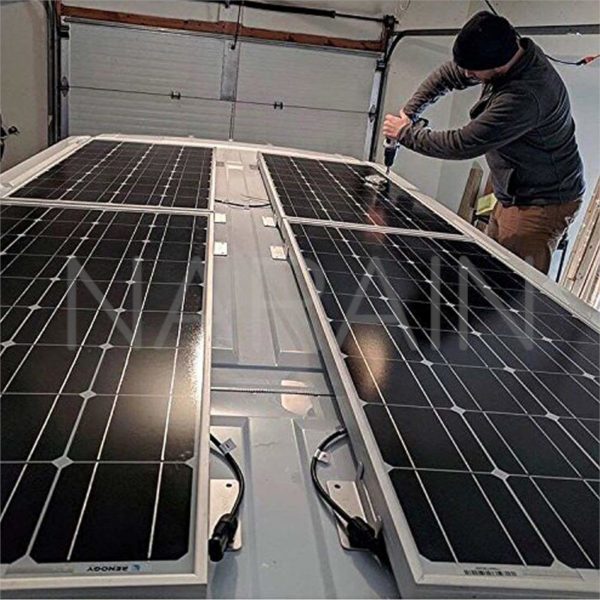 8 Piece Solar Panel Mounting Z Bracket Kit with Bolts, Washers Etc - Image 3