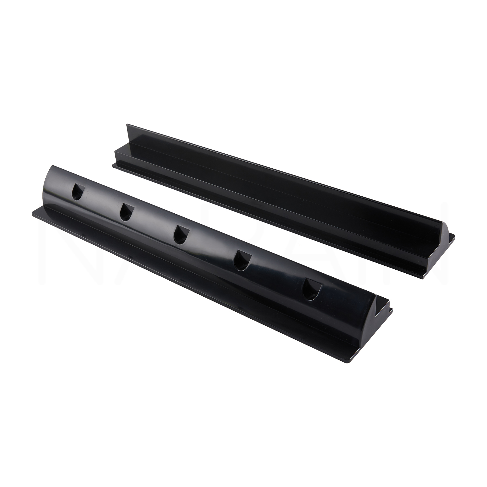 2 Aero Side Spoiler Brackets 150cm (Black)