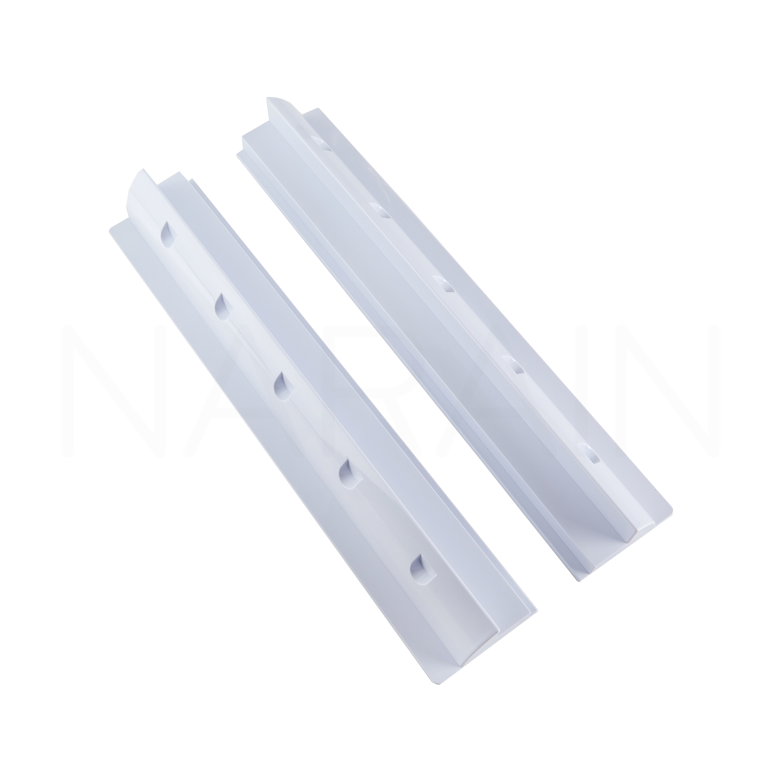 2 Aero Side Spoiler Brackets 150cm (White) - Image 2